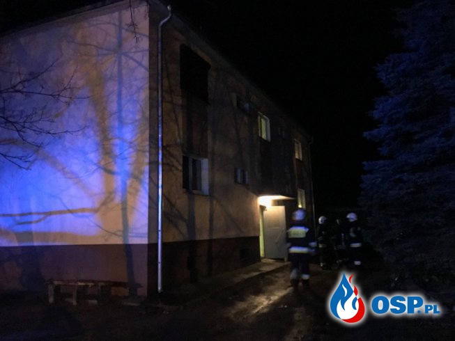 29/2019 Pożar sadzy w kominie w Krzymowie OSP Ochotnicza Straż Pożarna
