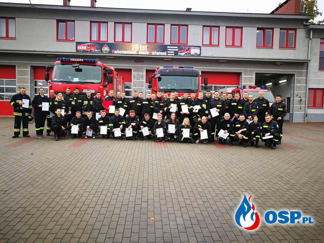 Szkolenie podstawowe 2017 OSP Ochotnicza Straż Pożarna