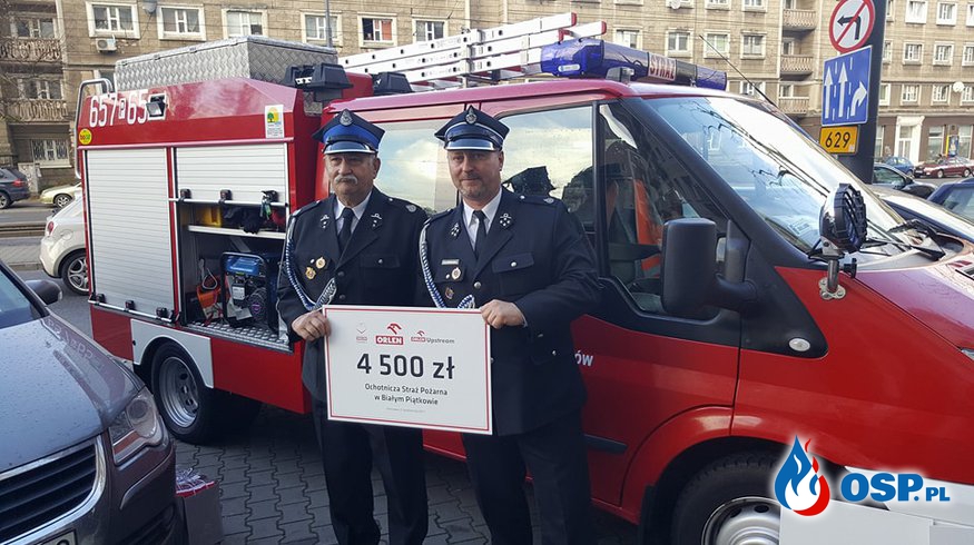 Fundacja Orlen-Dar Serca wspiera nas po raz drugi OSP Ochotnicza Straż Pożarna