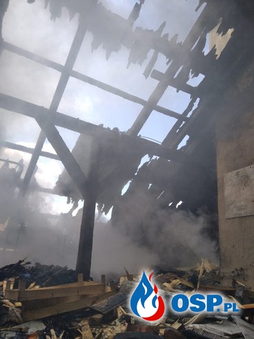 Pożar budynku mieszkalnego w Kole OSP Ochotnicza Straż Pożarna