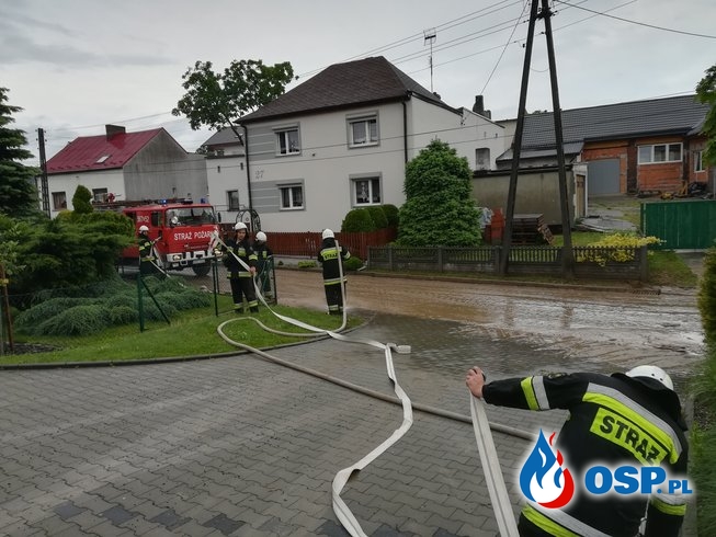 Nawałnica nad Borucinem OSP Ochotnicza Straż Pożarna