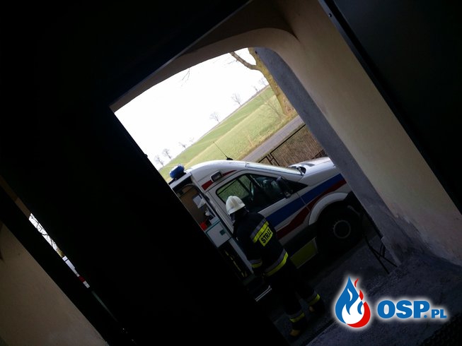 Otwarcie mieszkania w Krobuszu OSP Ochotnicza Straż Pożarna