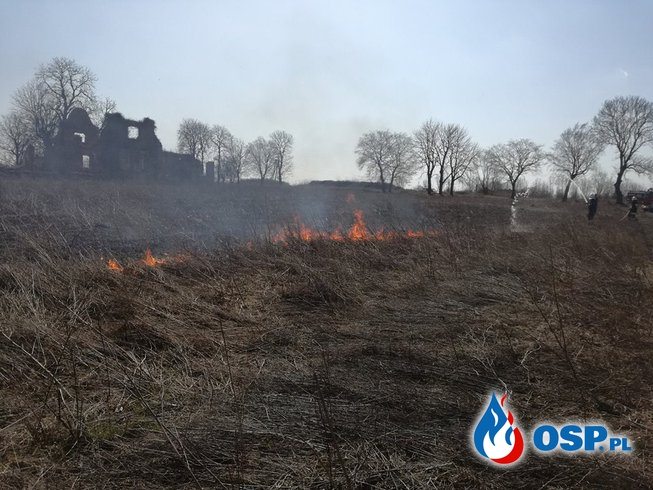 Pożar traw, kolejny wyjazd... OSP Ochotnicza Straż Pożarna