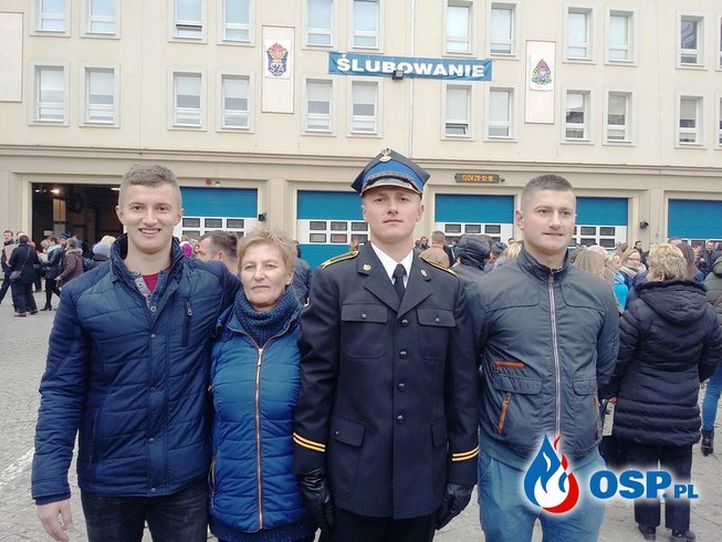 Ślubowanie w Szkole Aspirantów PSP w Krakowie OSP Ochotnicza Straż Pożarna