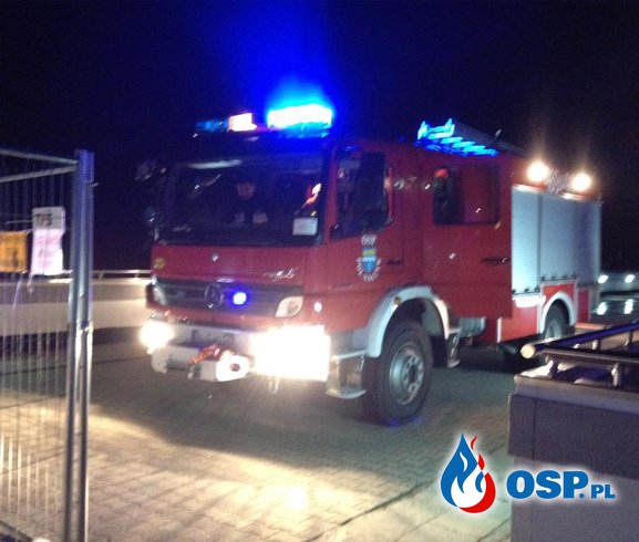 Mężczyzna skoczył z zapory w Solinie - nocny wyjazd OSP Polańczyk OSP Ochotnicza Straż Pożarna