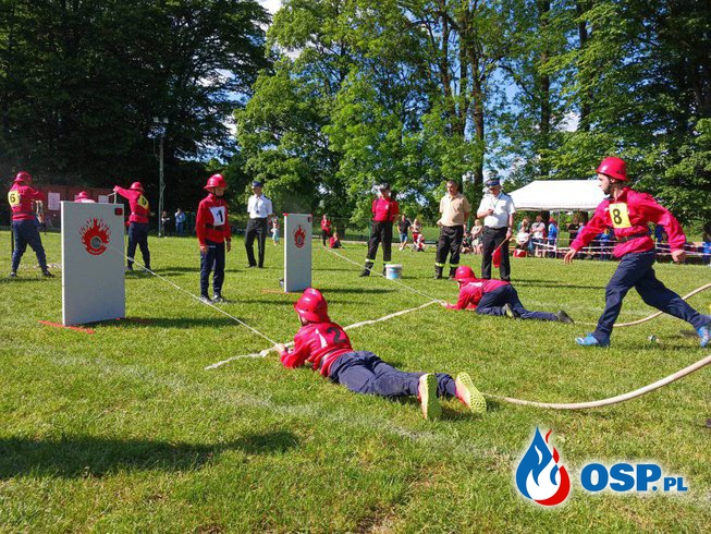 Gminne zawody sportowo-pożarnicze Druzyn MDP OSP Ochotnicza Straż Pożarna