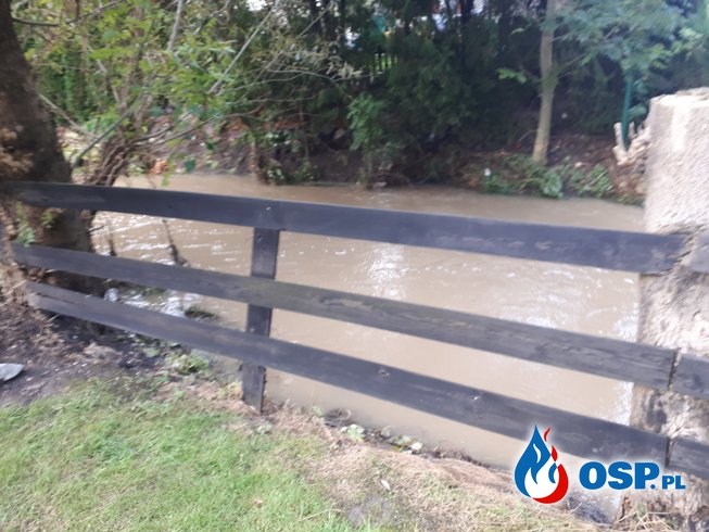Usuwanie skutków powodzi OSP Ochotnicza Straż Pożarna