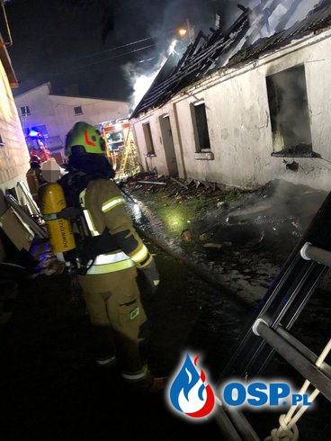 Tragiczny pożar w Gozdowie. OSP Ochotnicza Straż Pożarna