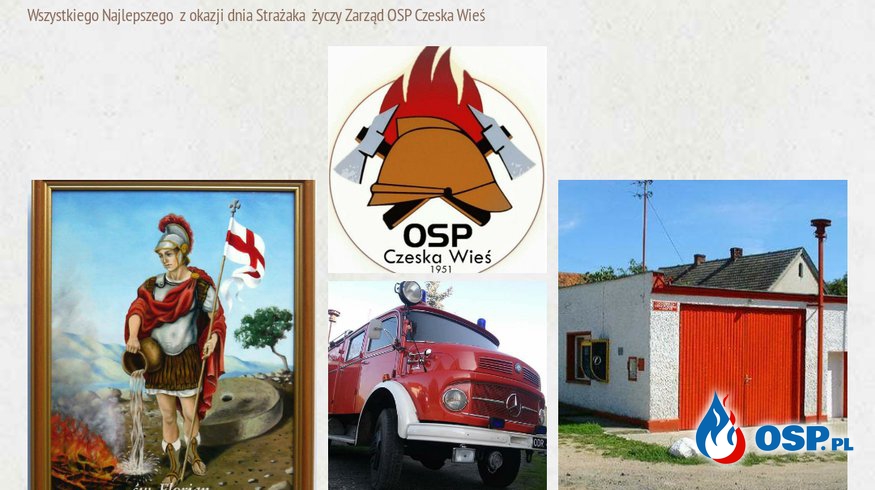 4 Maja Dzień Strażaka OSP Ochotnicza Straż Pożarna