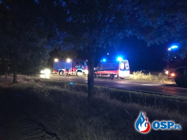 127/2019 Poważny wypadek na DK 31 OSP Ochotnicza Straż Pożarna