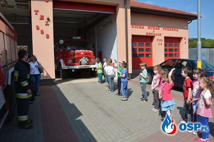 Wizyta Uczniów ze Szkoły Podstawowej w Kępicach w naszej jednostce OSP Ochotnicza Straż Pożarna