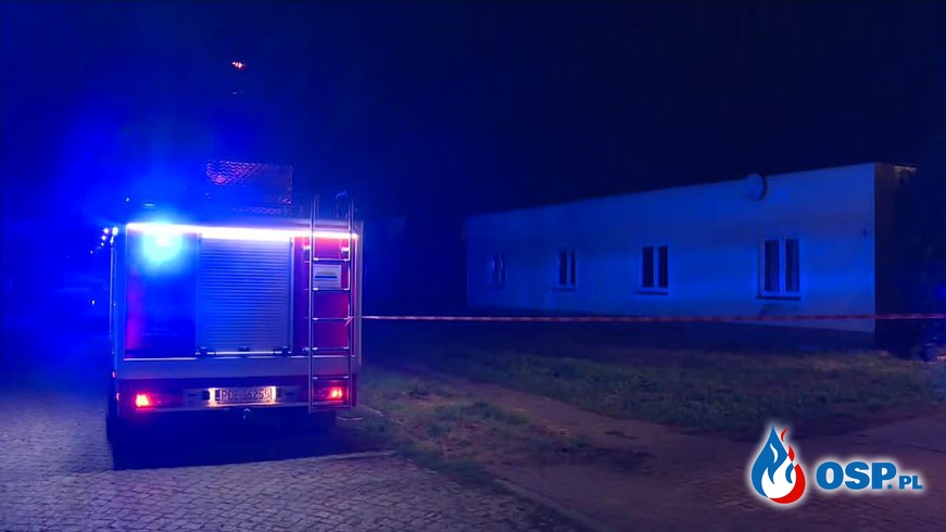 Dwóch mężczyzn zginęło w nocnym pożarze w Ostrowie Wielkopolskim OSP Ochotnicza Straż Pożarna