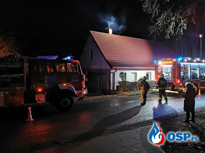 Wigilijna interwencja w Dolsku OSP Ochotnicza Straż Pożarna