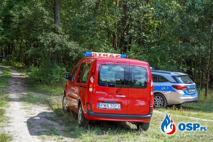 14-letni motocyklista zginął w wypadku w Rakojadach. OSP Ochotnicza Straż Pożarna