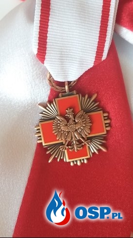 Odznaka Honorowa PCK dla OSP Bielsko OSP Ochotnicza Straż Pożarna
