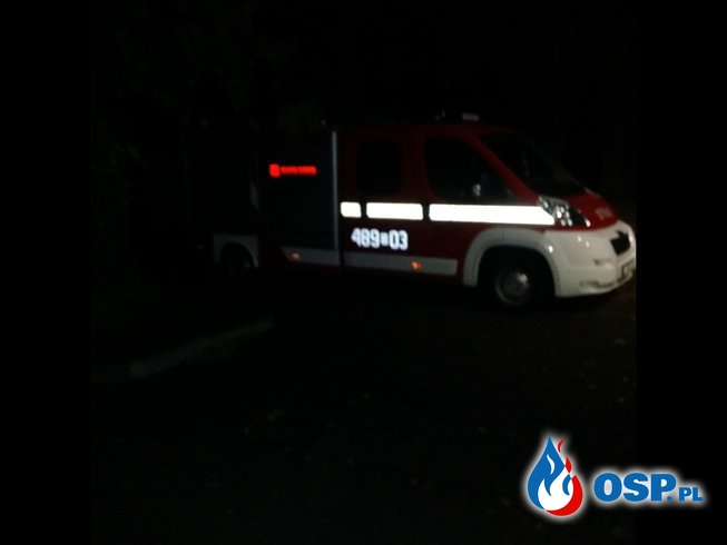 Nocny wyjazd do szpitala w Białej OSP Ochotnicza Straż Pożarna
