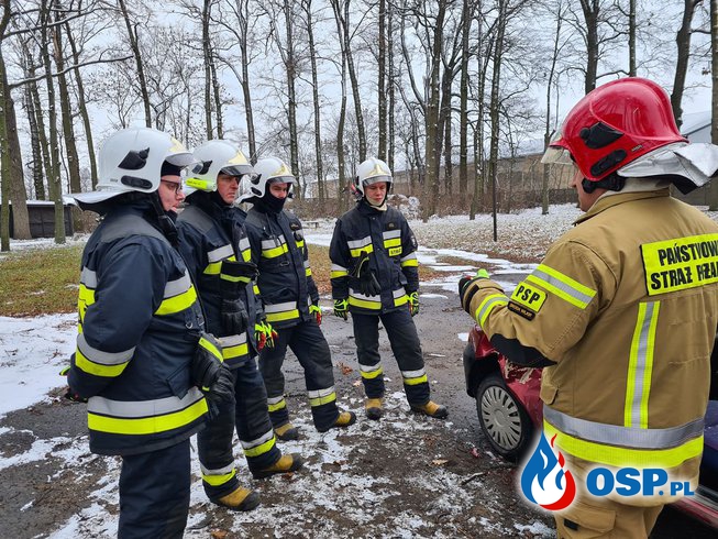 Ratownictwo techniczne - szkolenie praktyczne OSP Ochotnicza Straż Pożarna