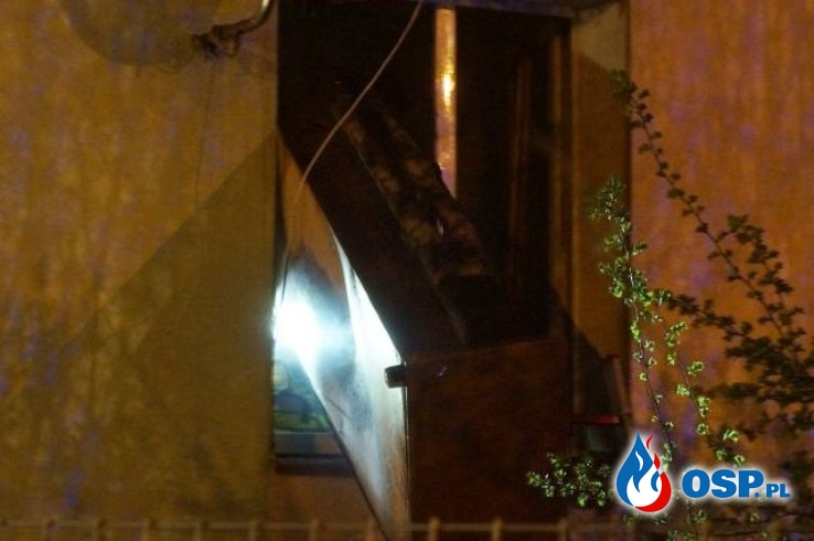 Pożar mieszkania w Lublinie. Policja zatrzymała podpalacza. OSP Ochotnicza Straż Pożarna