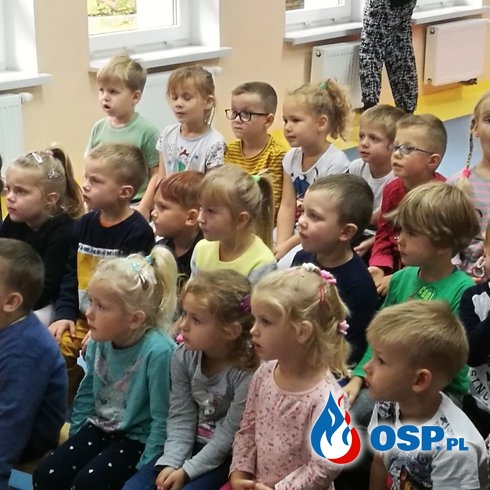 Wizyta w przedszkolu, Kępice 16-09-2019 OSP Ochotnicza Straż Pożarna