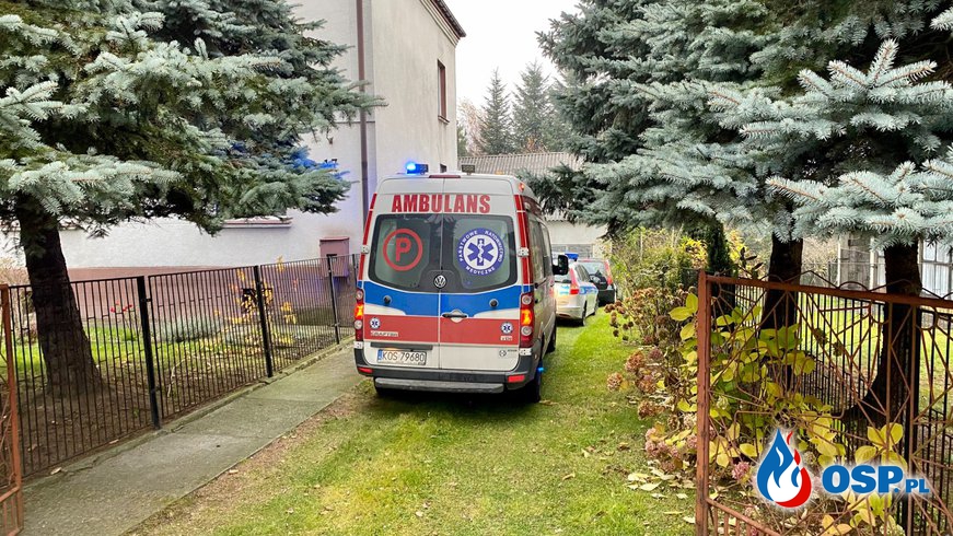 Wejście siłowe do mieszkania - Ryczów ul. Jana III Sobieskiego OSP Ochotnicza Straż Pożarna