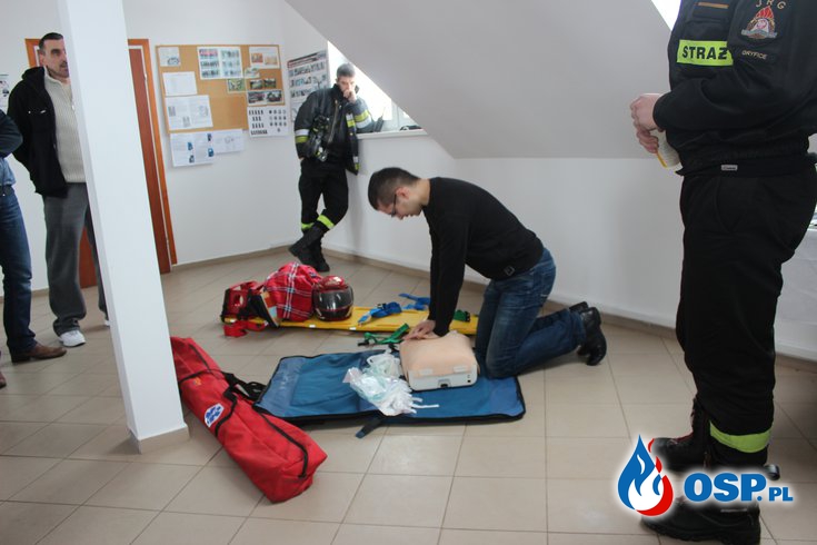 Szkolenie z udzielania pomocy przedmedycznej 2013r. OSP Ochotnicza Straż Pożarna