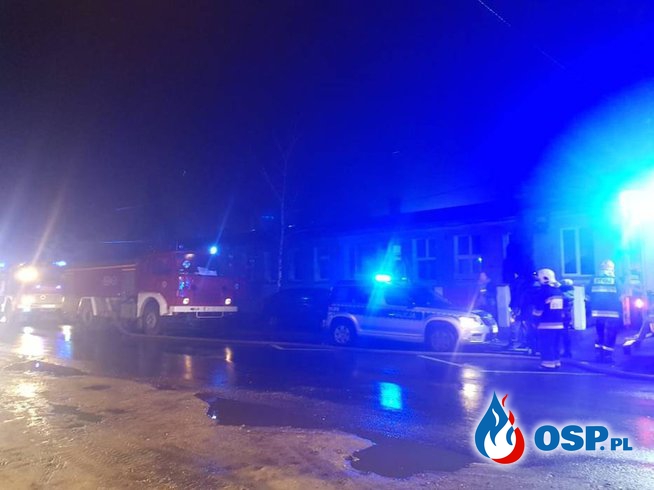 Pożar budynku – nie żyje jedna osoba OSP Ochotnicza Straż Pożarna