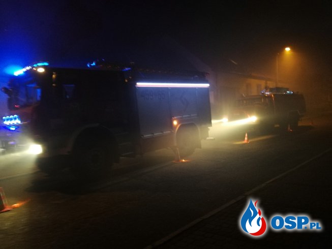 Pożar na ulicy Kościuszki OSP Ochotnicza Straż Pożarna