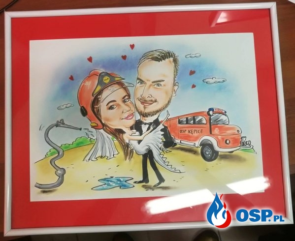Ślub naszej druhny Kępice 06-07-2019 OSP Ochotnicza Straż Pożarna
