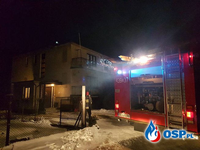 Pierwszy w roku pożar przewodu kominowego OSP Ochotnicza Straż Pożarna