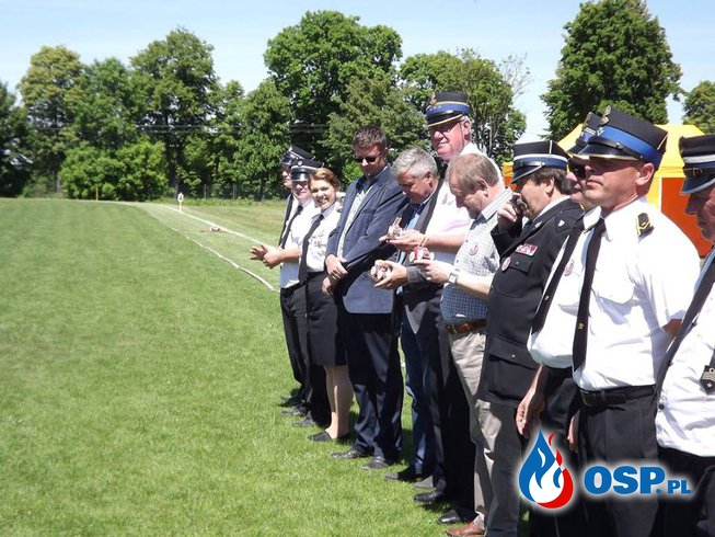 II Towarzyskie Zawody Sportowo-Pożarnicze MDP  - wygrała drużyna z Milejczyc OSP Ochotnicza Straż Pożarna