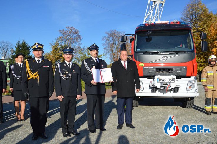 Nowy samochód ratowniczo-gaśniczy w Centrum Europy! OSP Ochotnicza Straż Pożarna