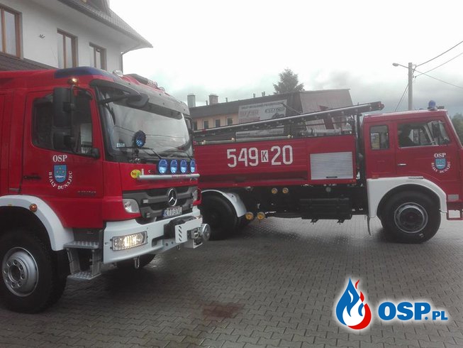 Dwa zdarzenia w Białym Dunajcu i Sierockiem OSP Ochotnicza Straż Pożarna