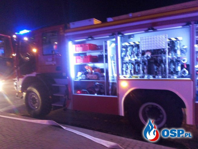 Pożar poddasza w Ozorkowie OSP Ochotnicza Straż Pożarna