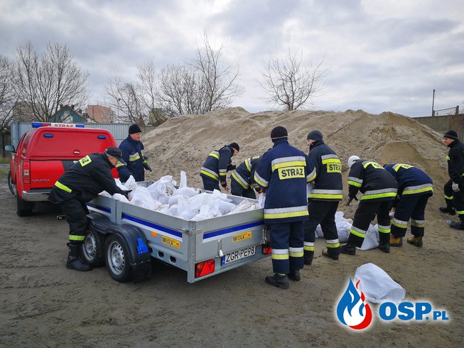 Powiatowe ćwiczenia przeciwpowodziowe  OSP Ochotnicza Straż Pożarna
