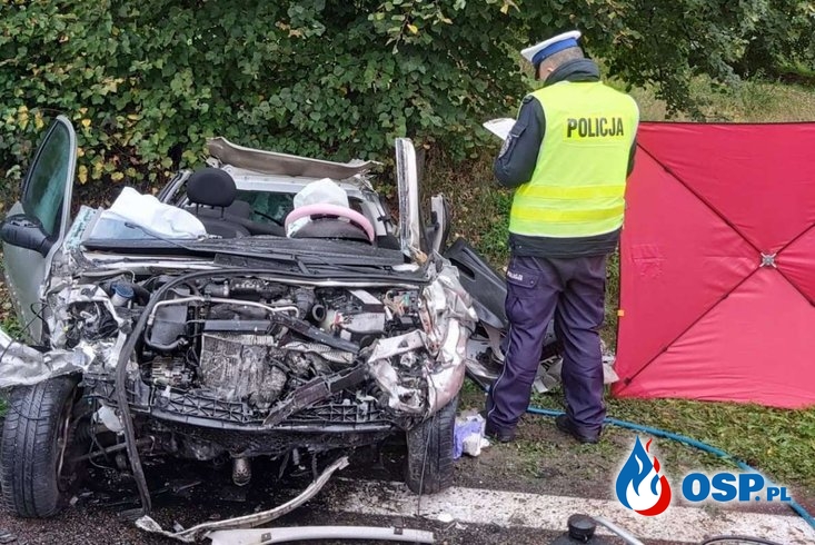 29-letni strażak OSP Warlubie zginął w wypadku OSP Ochotnicza Straż Pożarna