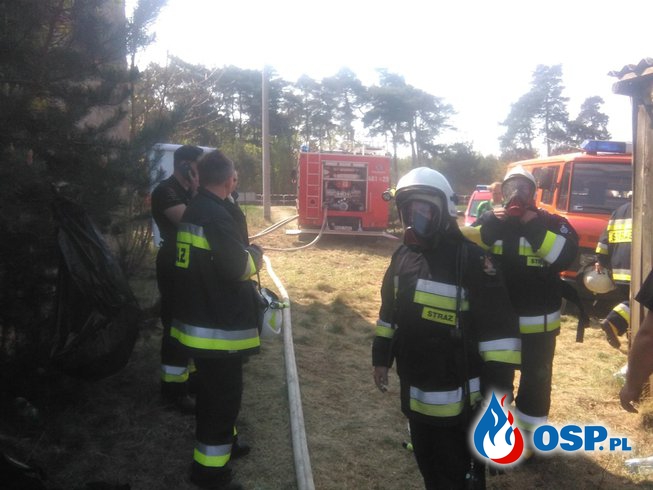 Warsztaty szkoleniowe z pożarów wewnętrznych OSP Ochotnicza Straż Pożarna
