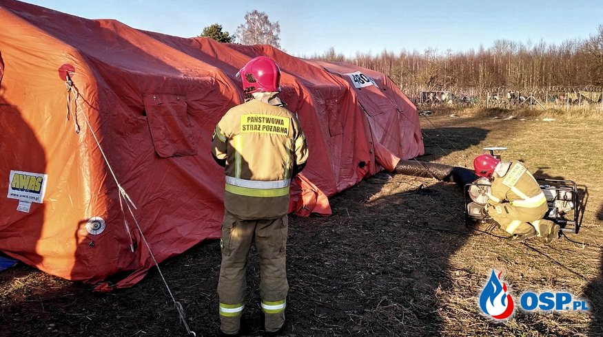 Straż Pożarna ponad 200 razy działała w ramach wsparcia służb przy granicy polsko-białoruskiej OSP Ochotnicza Straż Pożarna