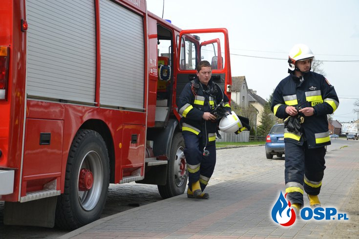 Pożar przedszkola w Turkowach- ćwiczenia OSP Ochotnicza Straż Pożarna