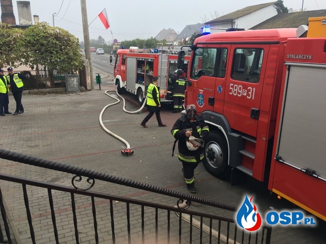 Ćwiczenia powiatowe w Urzędzie Gminy Ostrowite OSP Ochotnicza Straż Pożarna