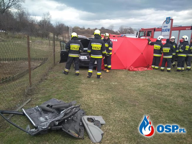 Strażak z Jeleniej Góry zginął w tragicznym wypadku. OSP Ochotnicza Straż Pożarna