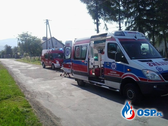 Pomoc Pogotowiu Ratunkowemu OSP Ochotnicza Straż Pożarna