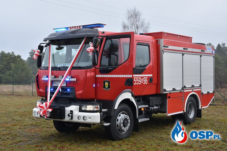 Nowy wóz ratowniczo-gaśniczy dla OSP Lipowiec. „Marian" kosztował blisko 800 tys. zł. OSP Ochotnicza Straż Pożarna