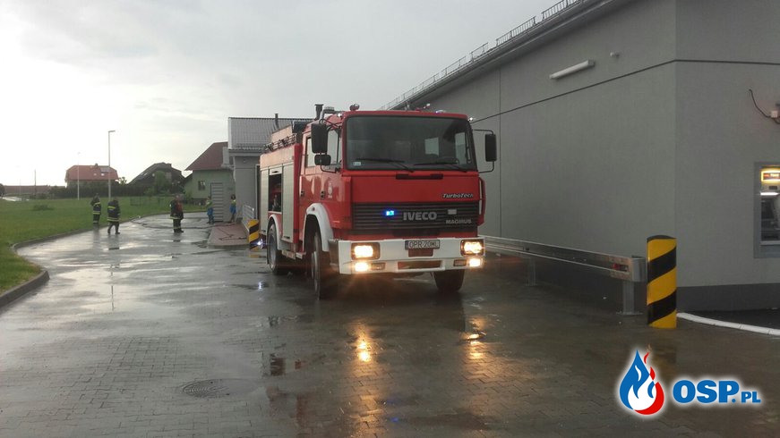 Nawałnica nad gminą Biała OSP Ochotnicza Straż Pożarna