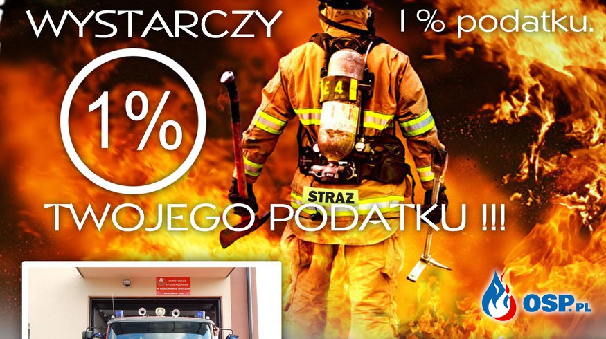 1% PODATKU OSP Ochotnicza Straż Pożarna