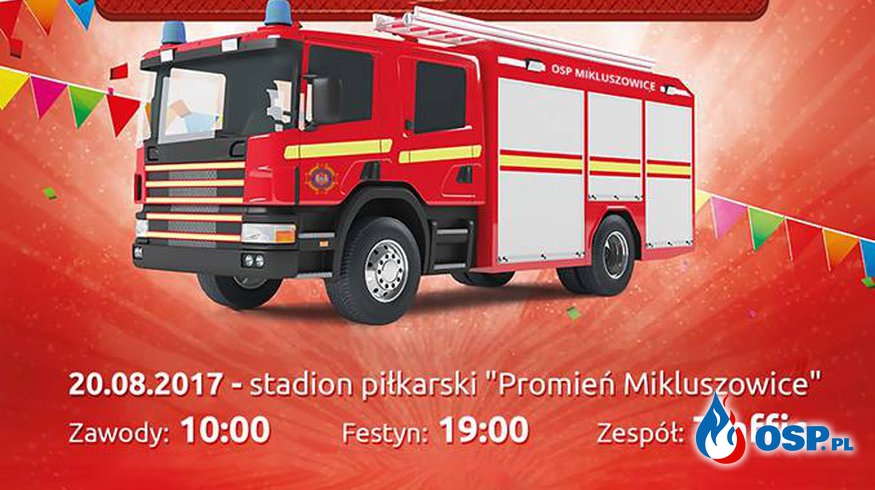 Zaproszenie na zawody sportowo-pożarnicze !!! OSP Ochotnicza Straż Pożarna