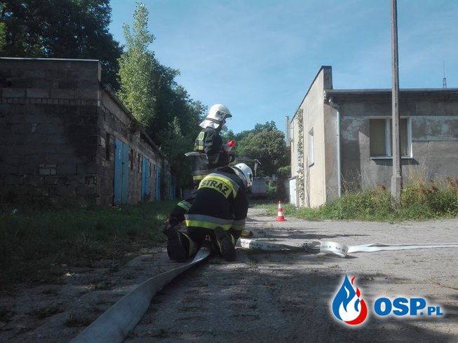 Ćwiczenia ratowniczo-gaśnicze 23.07.2018r. OSP Ochotnicza Straż Pożarna