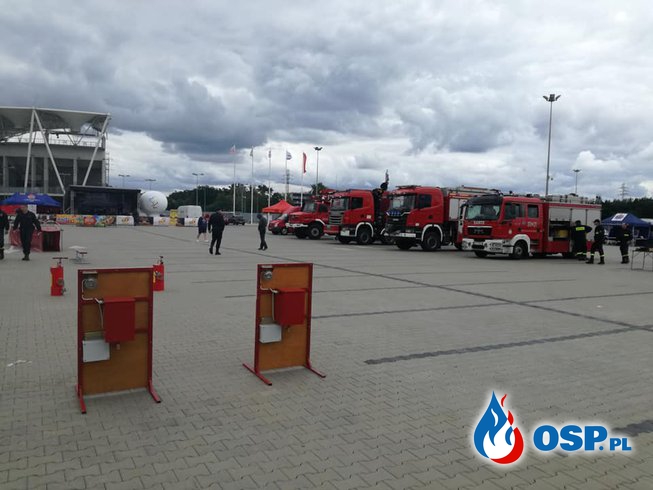 Finał akcji charytatywnej Mundur na Rowerze OSP Ochotnicza Straż Pożarna