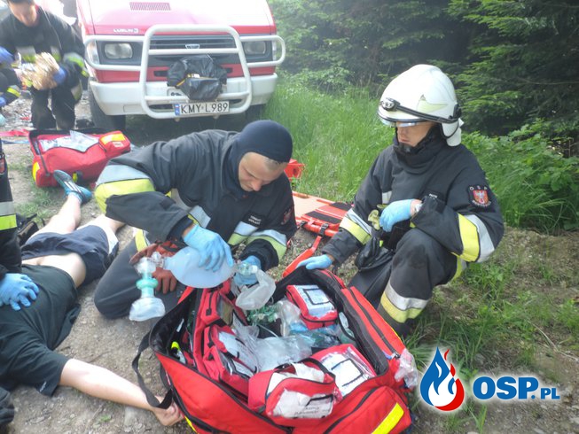 Ćwiczenia strażackie w Biertowicach OSP Ochotnicza Straż Pożarna