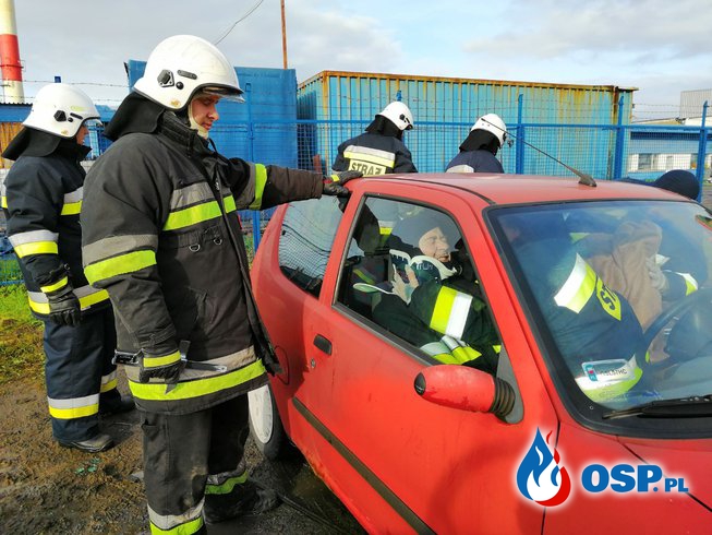 Szkolenie z ratownictwa technicznego 28-10-2018 OSP Ochotnicza Straż Pożarna