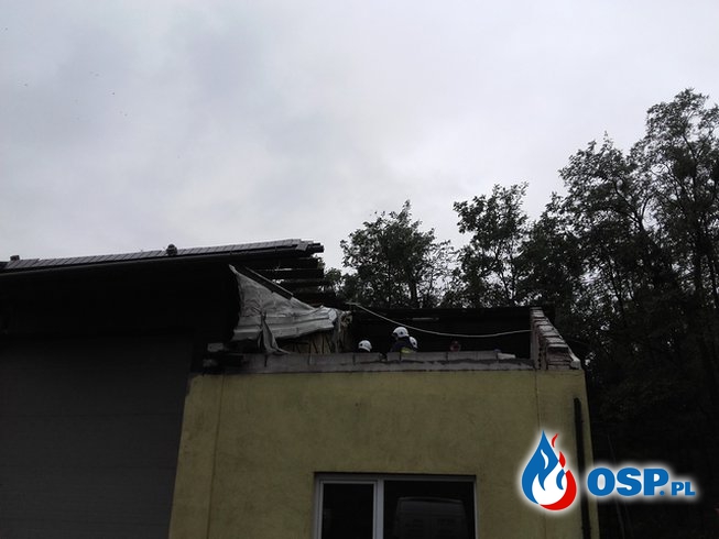 Dwudniowa kumulacja działań przez "Ksawerego" OSP Ochotnicza Straż Pożarna